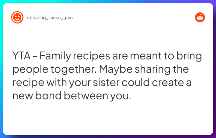 Comment from u/sizzling_sauce_guru