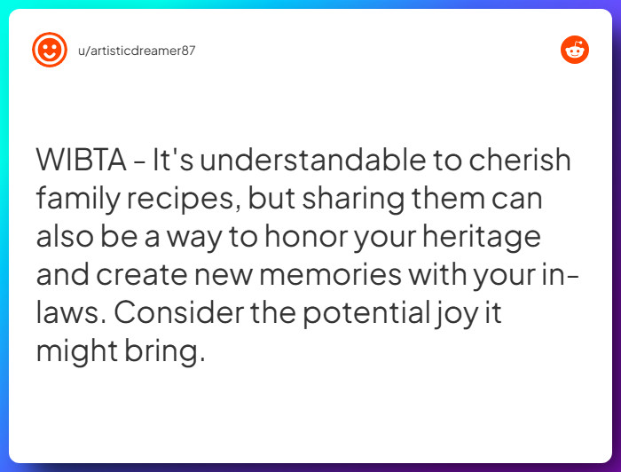 Comment from u/artisticdreamer87