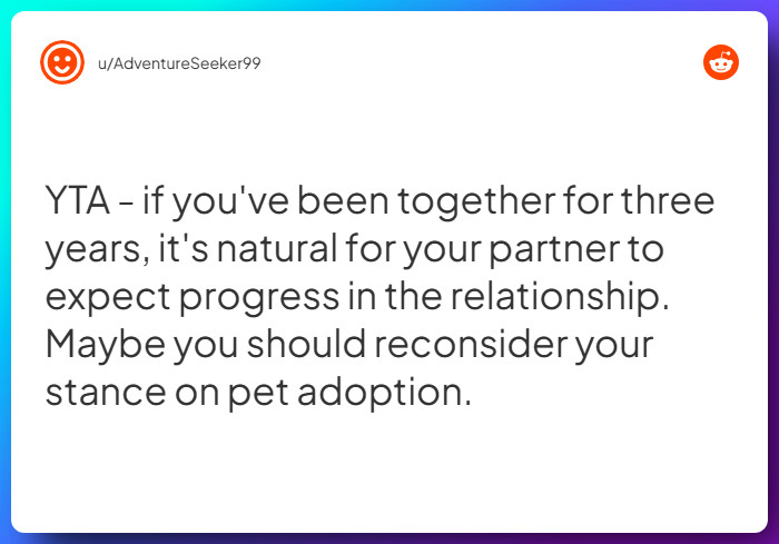 Comment from u/AdventureSeeker99