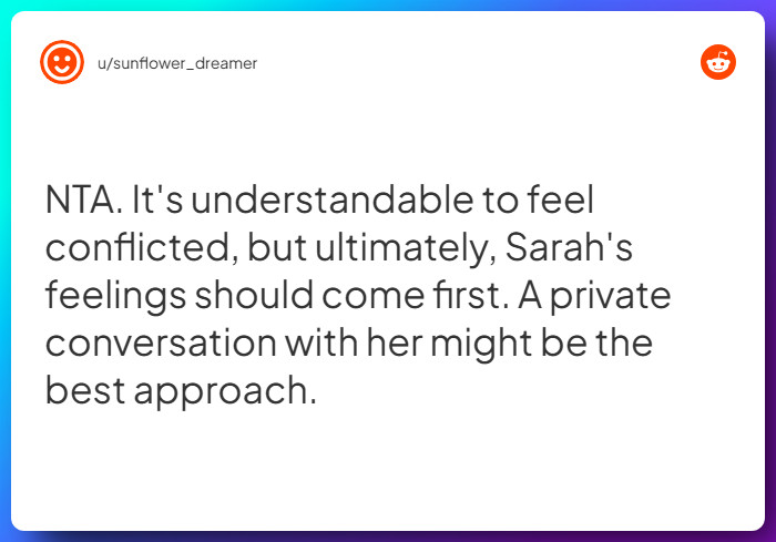 Comment from u/sunflower_dreamer