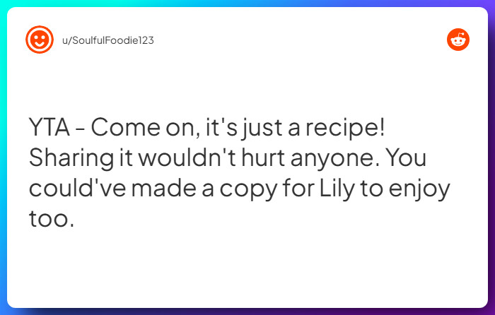 Comment from u/SoulfulFoodie123
