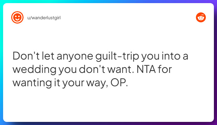 Comment from u/wanderlustgirl