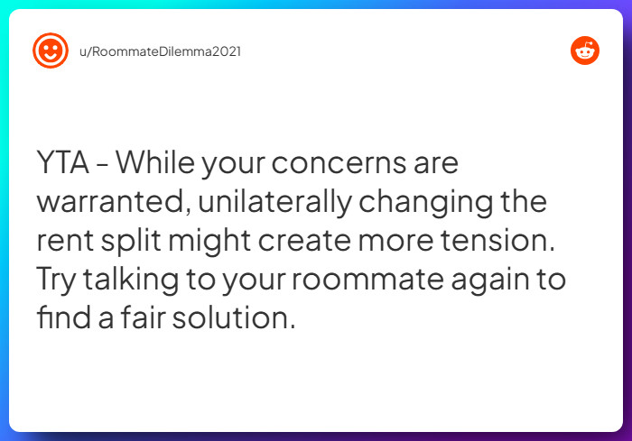 Comment from u/RoommateDilemma2021