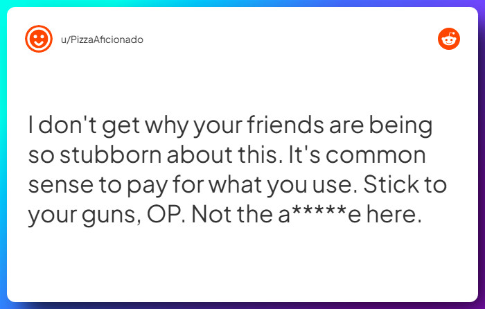 Comment from u/PizzaAficionado