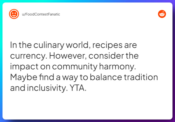 Comment from u/FoodContestFanatic