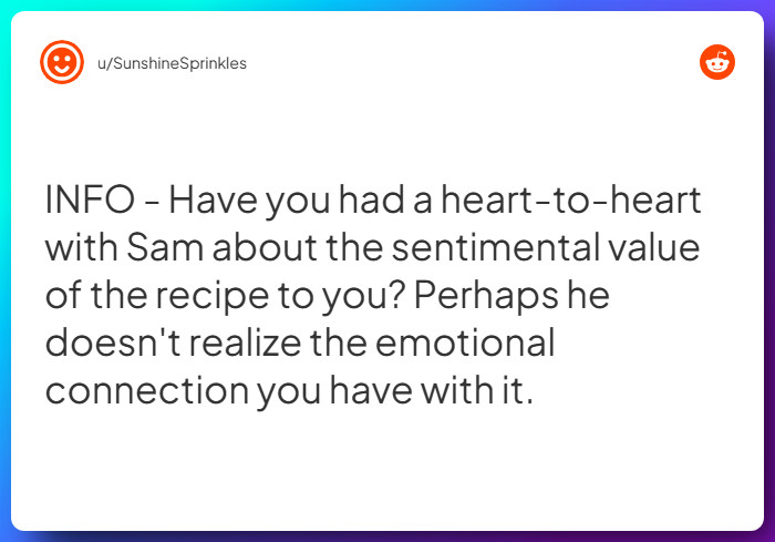 Comment from u/SunshineSprinkles