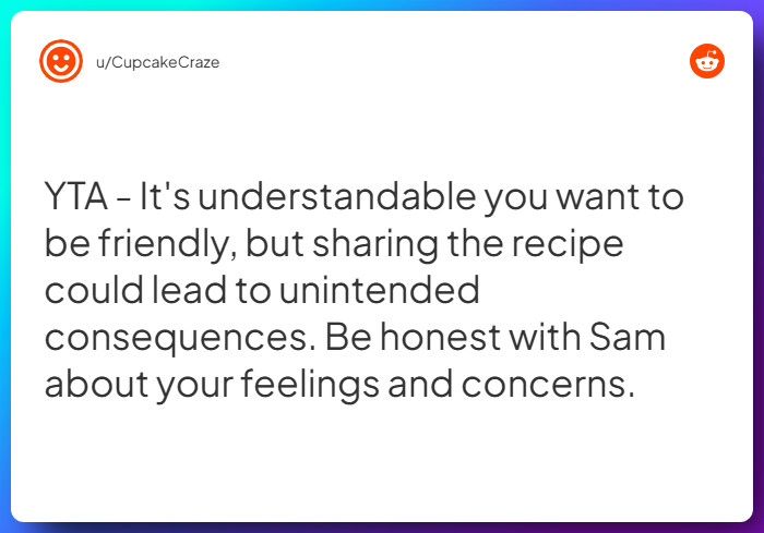 Comment from u/CupcakeCraze