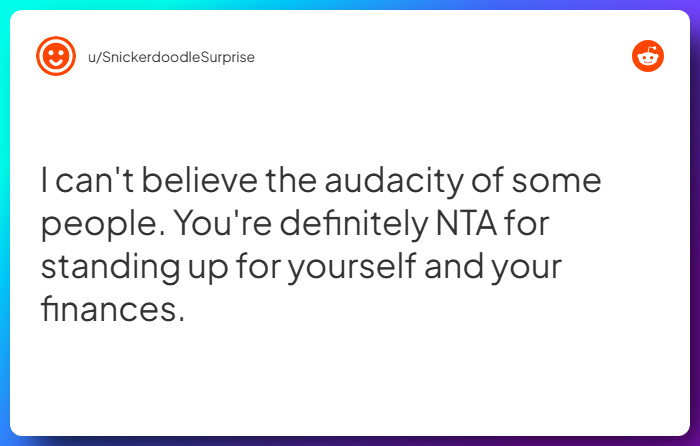 Comment from u/SnickerdoodleSurprise