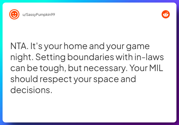 Comment from u/SassyPumpkin99