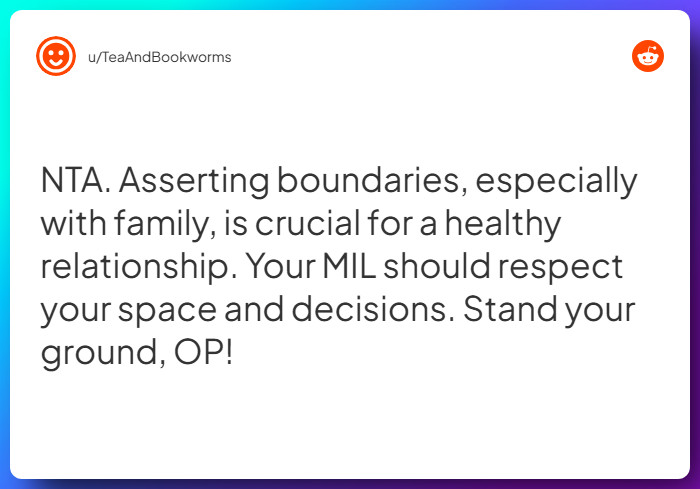 Comment from u/TeaAndBookworms