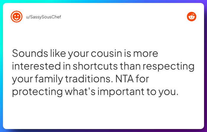 Comment from u/SassySousChef