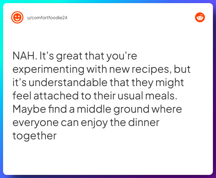 Comment from u/comfortfoodie24