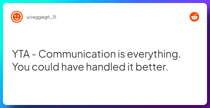 Comment from u/veggiegrl_31