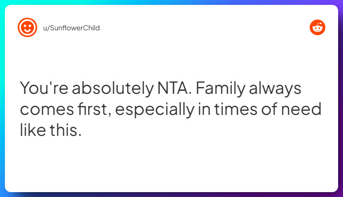 Comment from u/SunflowerChild
