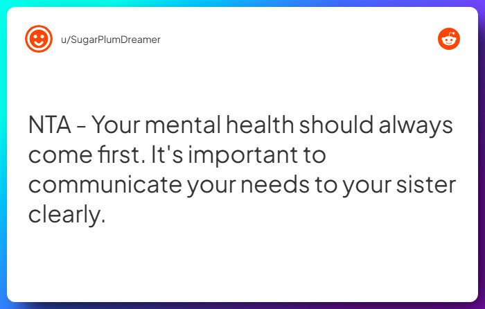 Comment from u/SugarPlumDreamer