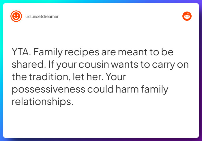 Comment from u/sunsetdreamer