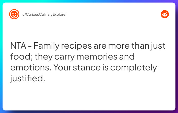 Comment from u/CuriousCulinaryExplorer