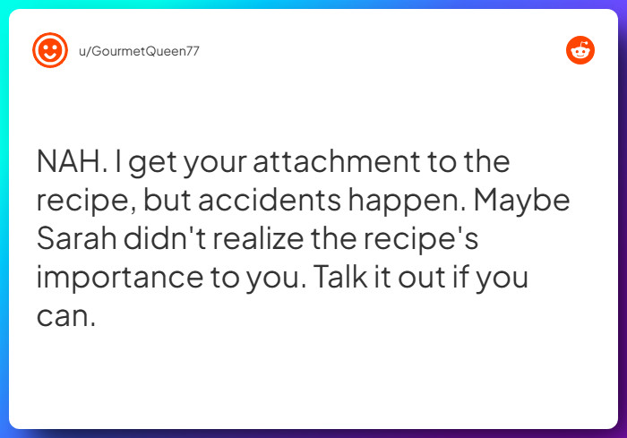 Comment from u/GourmetQueen77