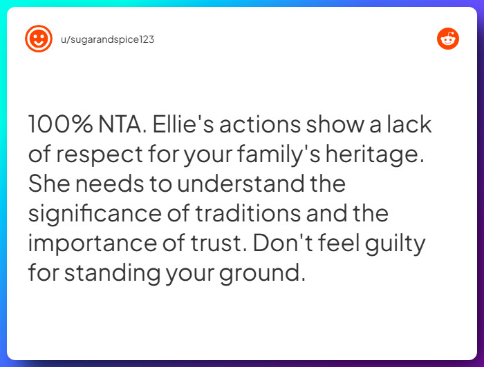 Comment from u/sugarandspice123