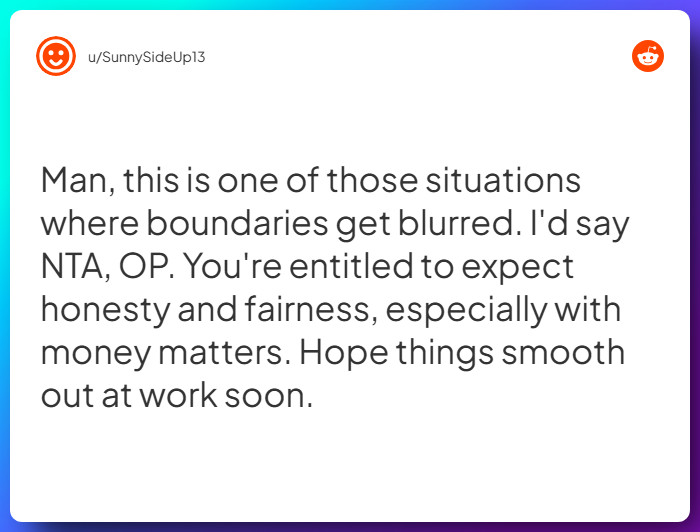 Comment from u/SunnySideUp13