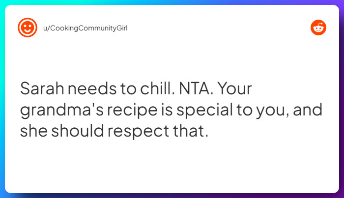 Comment from u/CookingCommunityGirl