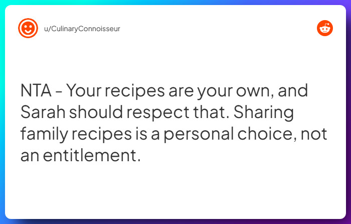 Comment from u/CulinaryConnoisseur