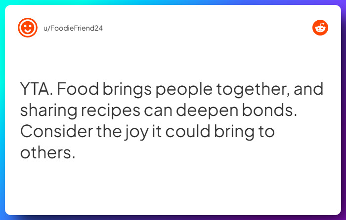 Comment from u/FoodieFriend24