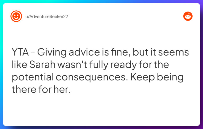 Comment from u/AdventureSeeker22