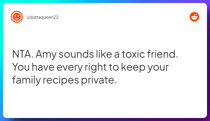Comment from u/pizzaqueen22