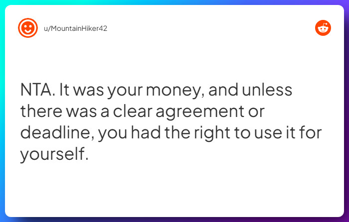 Comment from u/MountainHiker42