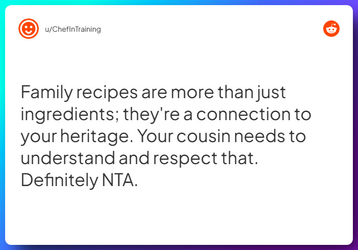 Comment from u/ChefInTraining