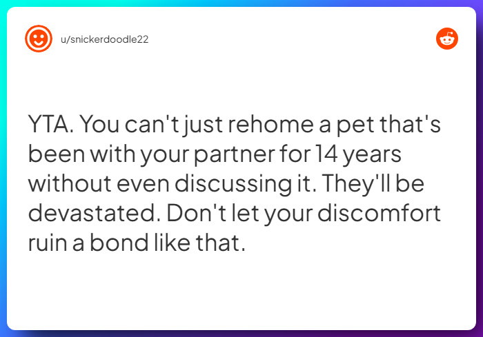 Comment from u/snickerdoodle22