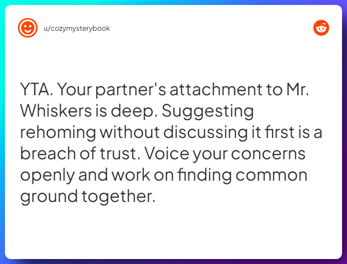Comment from u/cozymysterybook