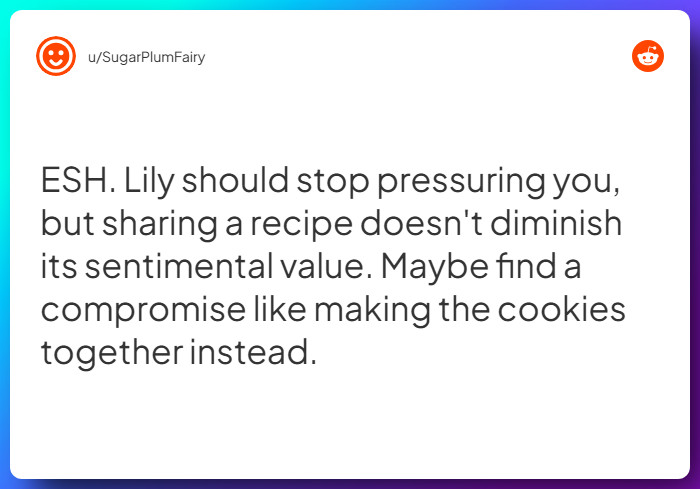 Comment from u/SugarPlumFairy