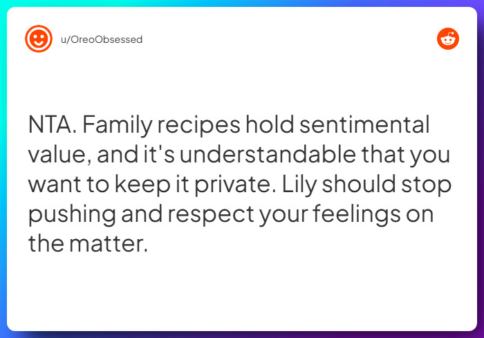 Comment from u/OreoObsessed