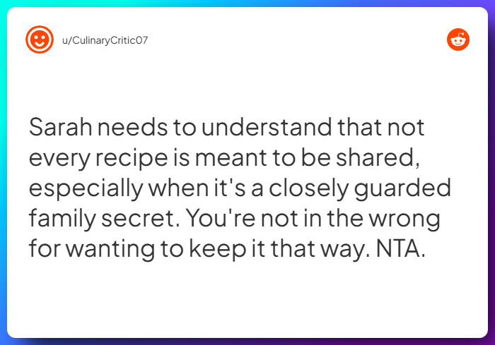 Comment from u/CulinaryCritic07