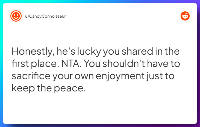 Comment from u/CandyConnoisseur