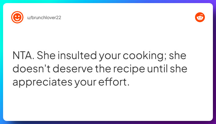 Comment from u/brunchlover22