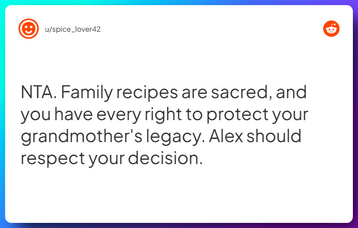 Comment from u/spice_lover42
