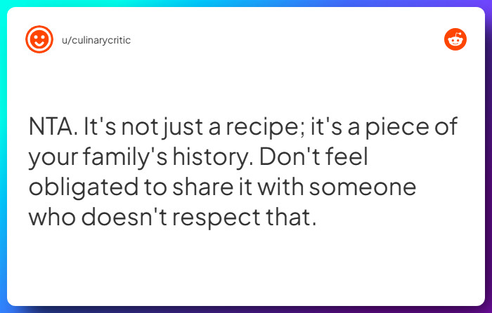 Comment from u/culinarycritic