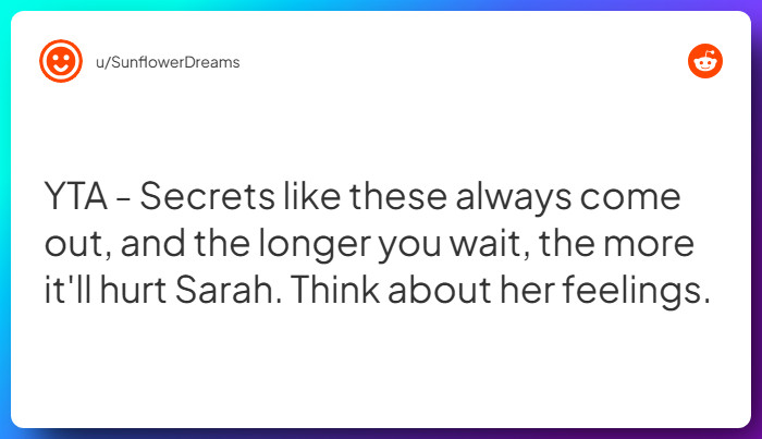 Comment from u/SunflowerDreams