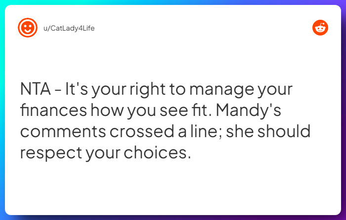 Comment from u/CatLady4Life