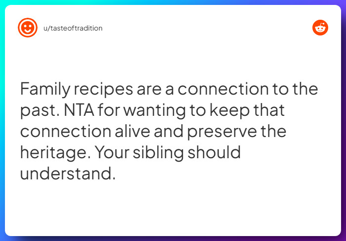 Comment from u/tasteoftradition