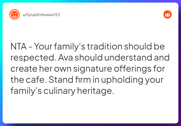 Comment from u/SyrupEnthusiast123