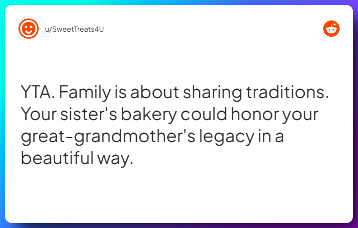 Comment from u/SweetTreats4U