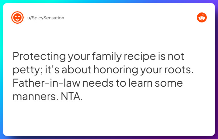 Comment from u/SpicySensation