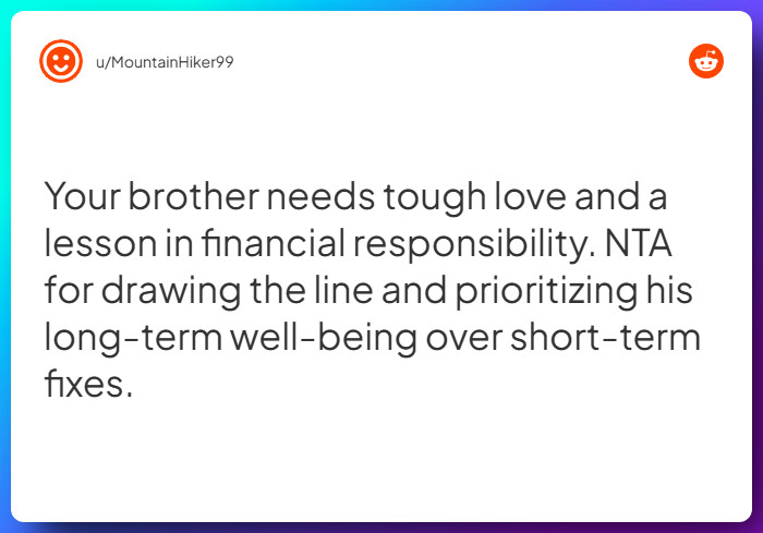 Comment from u/MountainHiker99