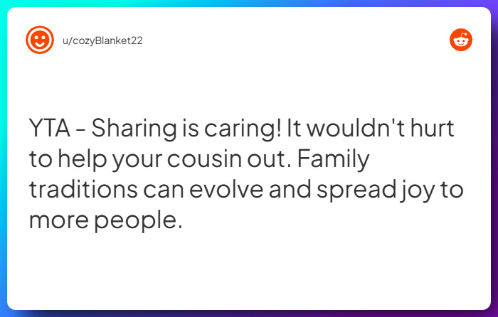 Comment from u/cozyBlanket22