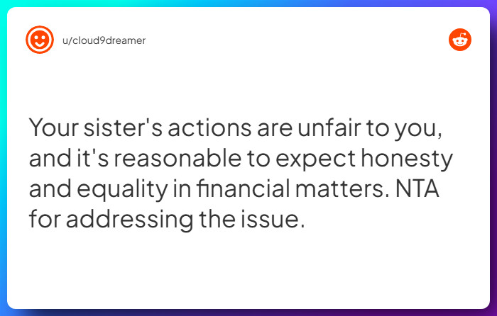 Comment from u/cloud9dreamer