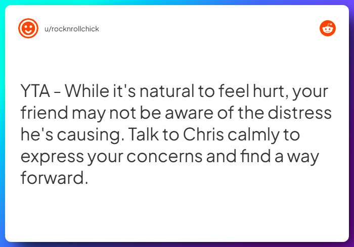 Comment from u/rocknrollchick